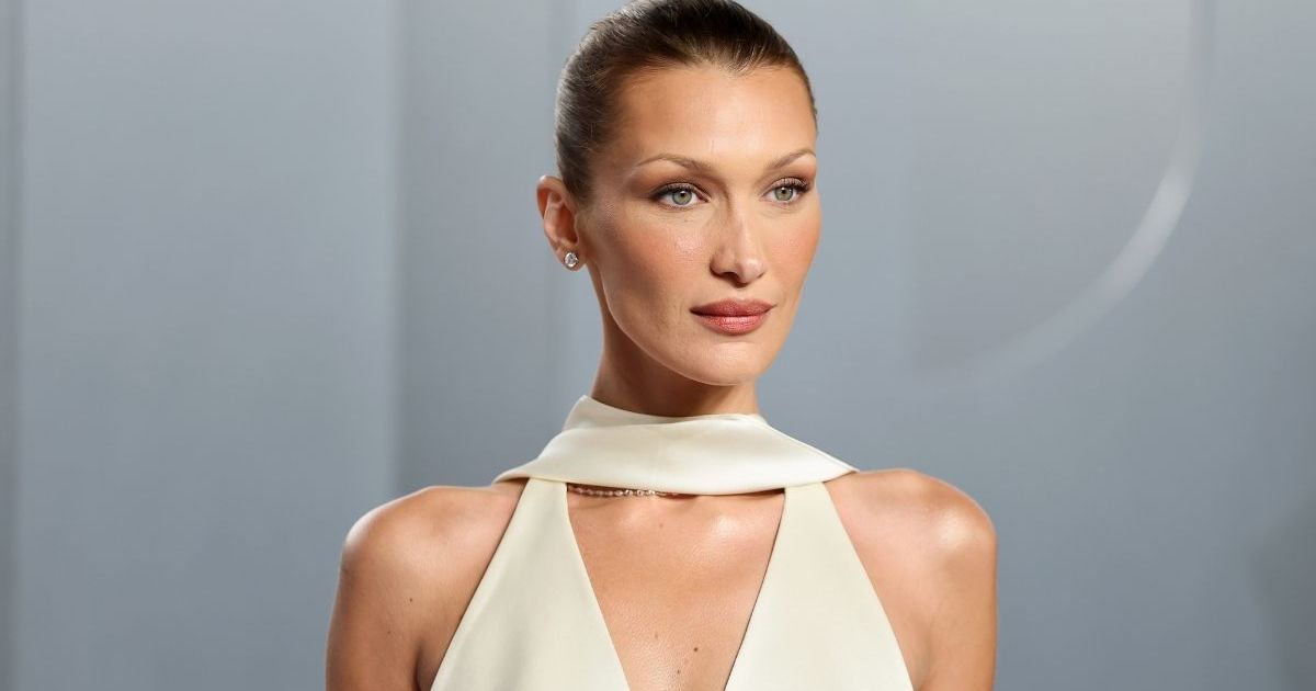 Bella Hadid's Mini Denim Playsuit Feels Almost Too Bold for Miss Sixty