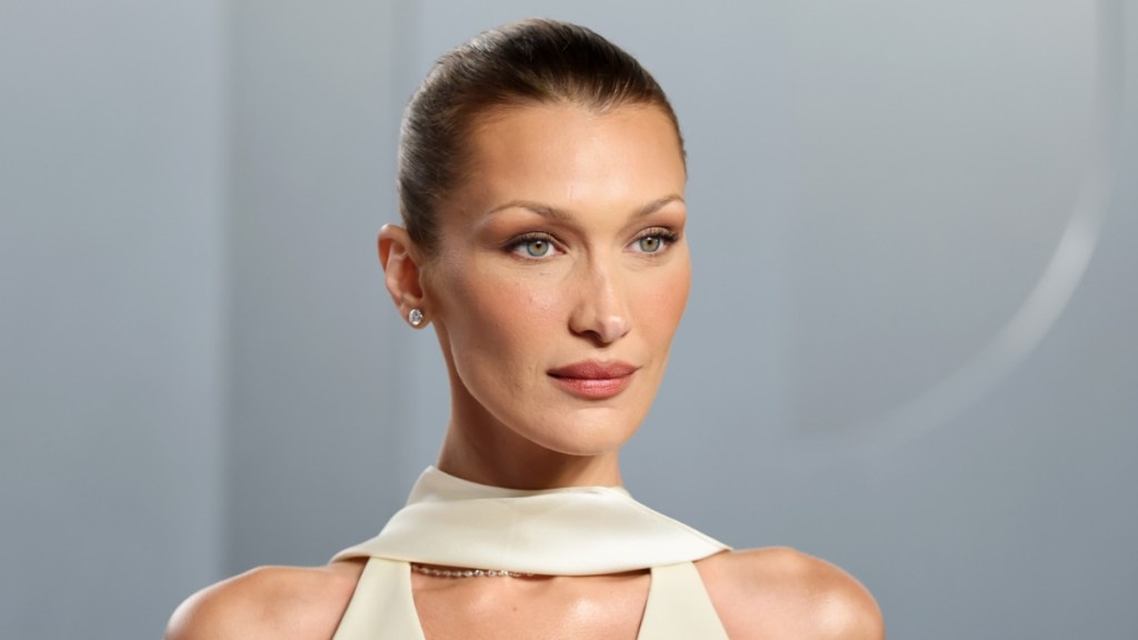 Bella Hadid Goes Fully Backless in Striking Look for Brand Shoot
