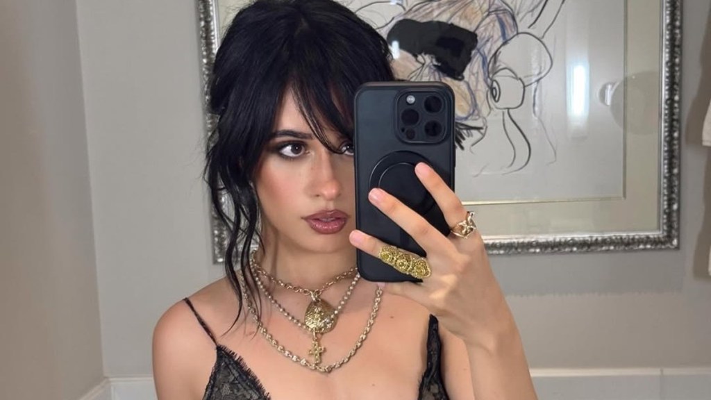 Camila Cabello Adds a Sheer Spin to Her Mini Dress Look at Coachella