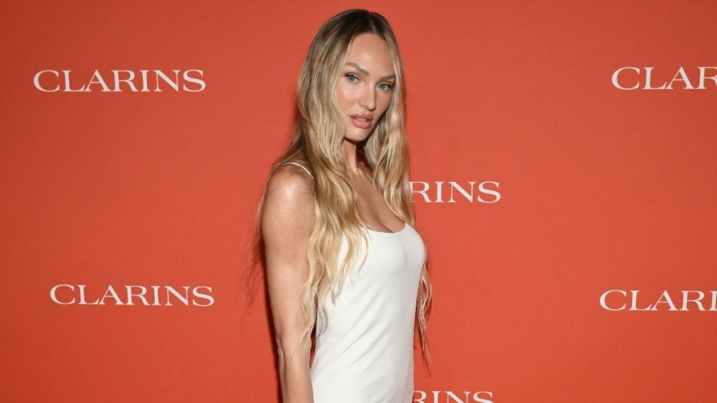 Candice Swanepoel Wraps Micro Miniskirt Around Stringy Tropic of C Bikini