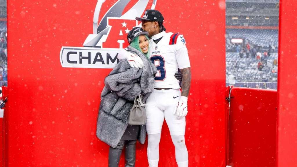 Cardi B and Stefon Diggs