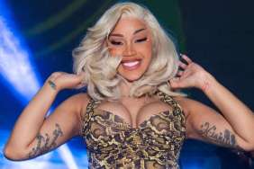 Cardi B Flaunts Her Abs in Bold Plunging Crop Top