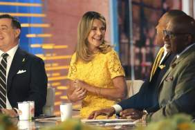Carson Daly, Savannah Guthrie and Al Roker