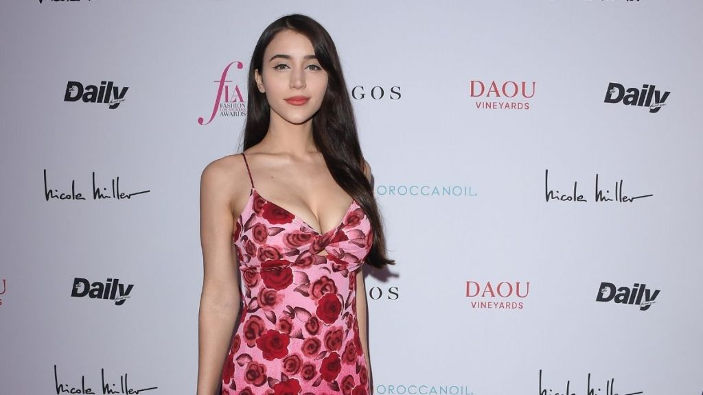 Caylee Cowan’s Bold Floral Dress at LA Fashion Awards Will Make You Look Twice