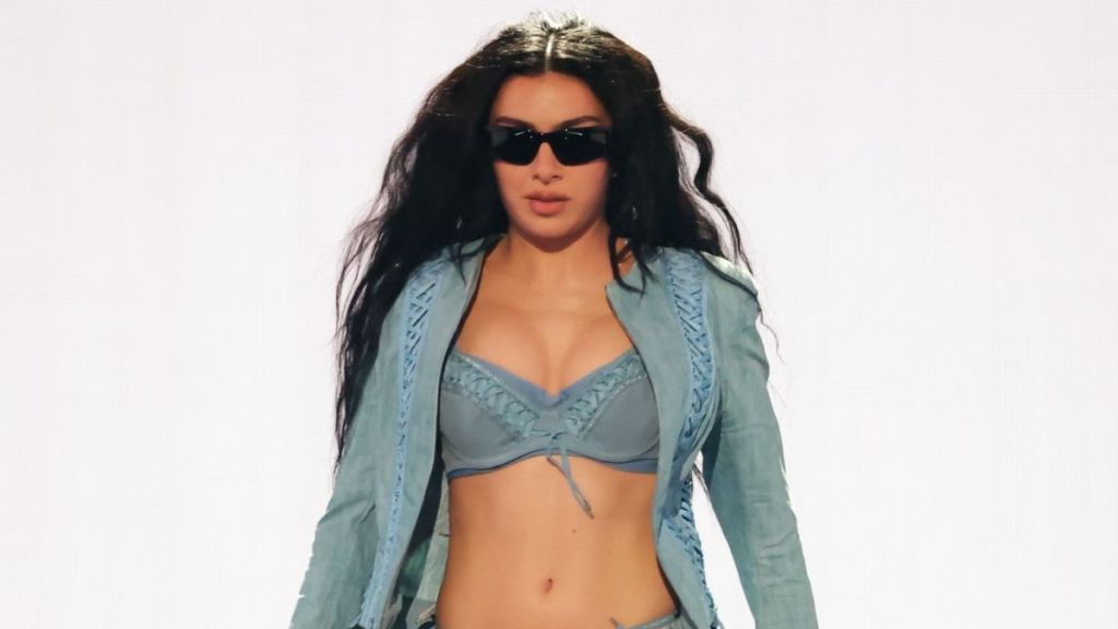 Charli XCX Slips Into Tuxedo Shirt for Bold Vogue Cover