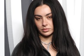 Charli XCX unbuttoned top Instagram