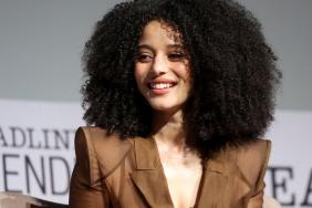 Chase Infiniti Turns Up the Heat in Plunging Sheer Co-Ord Set