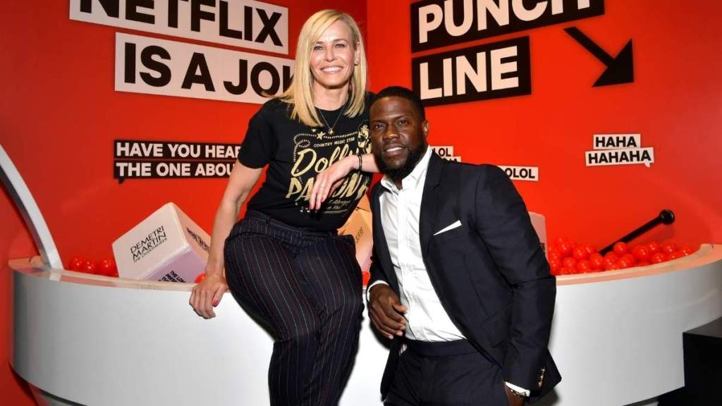 Chelsea Handler Roasts Kevin Hart: 'Would You Mind Closing Your Legs?'