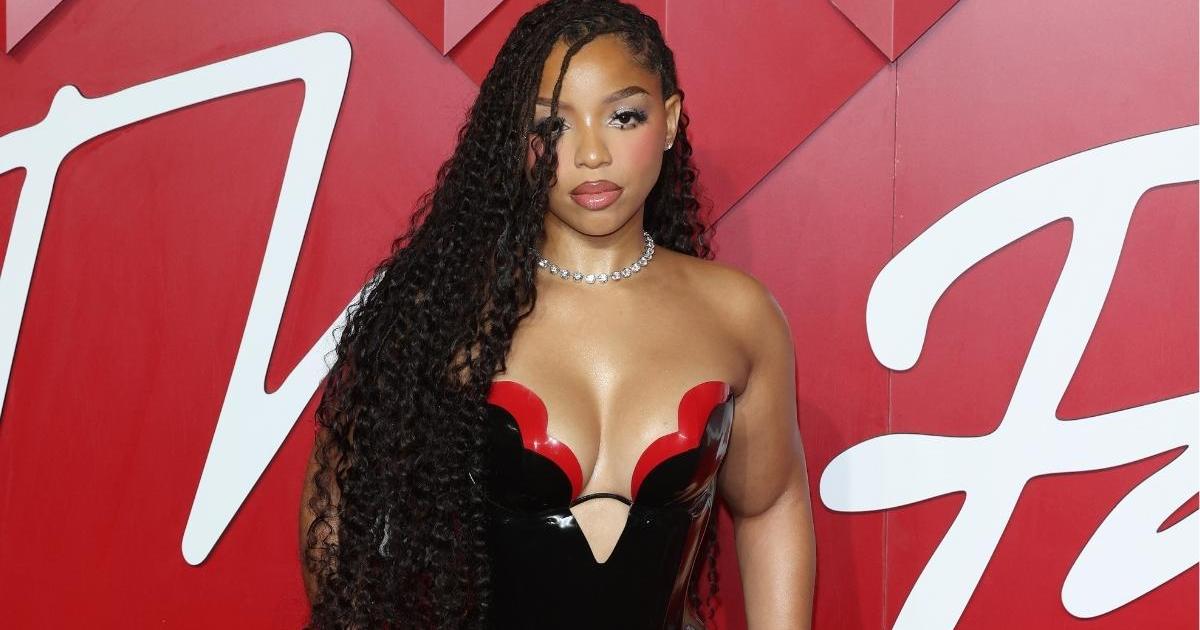 Chloe Bailey Elevates Tiny Bikini Top With Eye-Catching Cleavage Beads