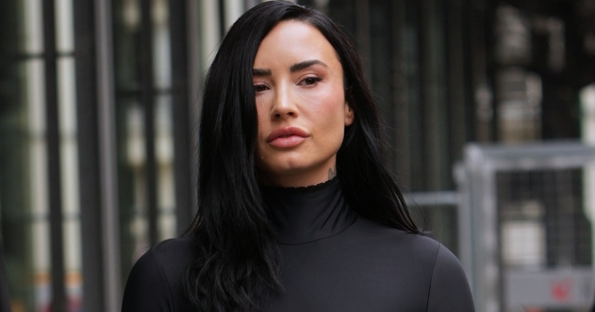 Demi Lovato Makes a Statement in Completely See-Through Look Amid Tour Performance