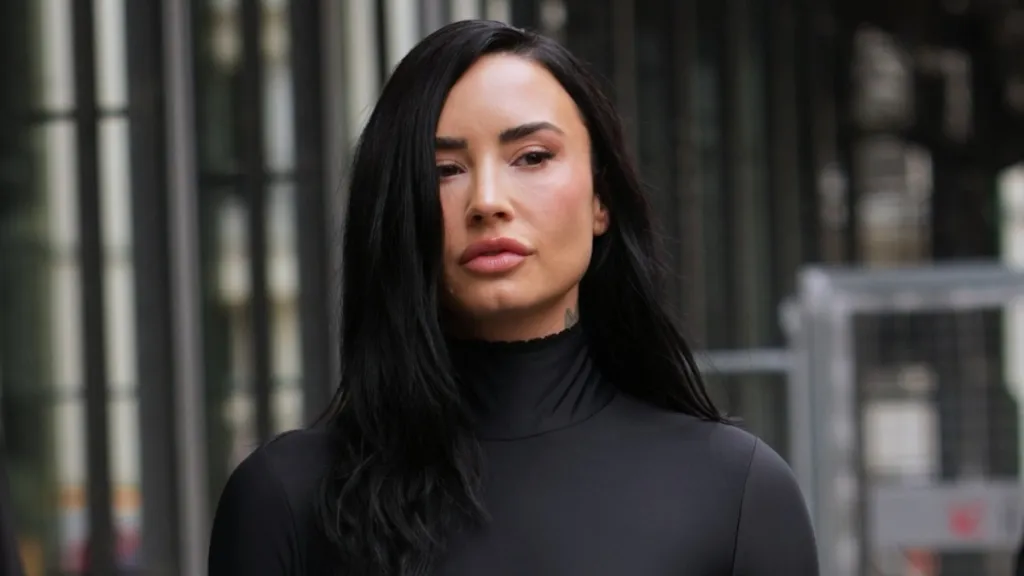 Demi Lovato Makes a Statement in Completely See-Through Look Amid Tour Performance