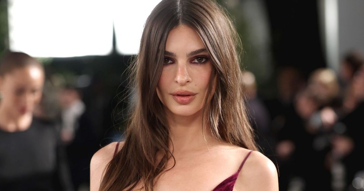 Emily Ratajkowski's Open Shirt Look Gets a Little Too Daring After Campaign