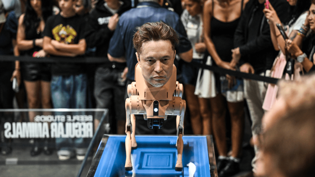 ‘Creepy’ Elon Musk Robot Dog Spotted Roaming San Francisco Streets