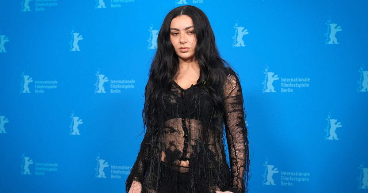 Charli XCX's Fully See-Through Fishnet Dress Is Givenchy by Sarah Burton