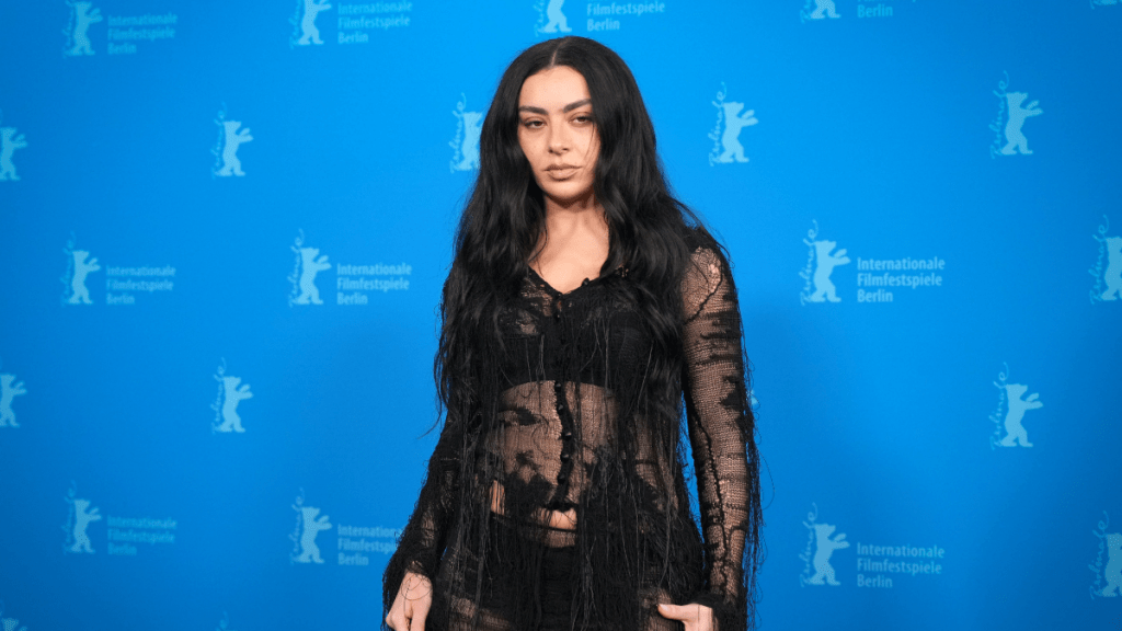 Charli XCX's Fully See-Through Fishnet Dress Is Givenchy by Sarah Burton