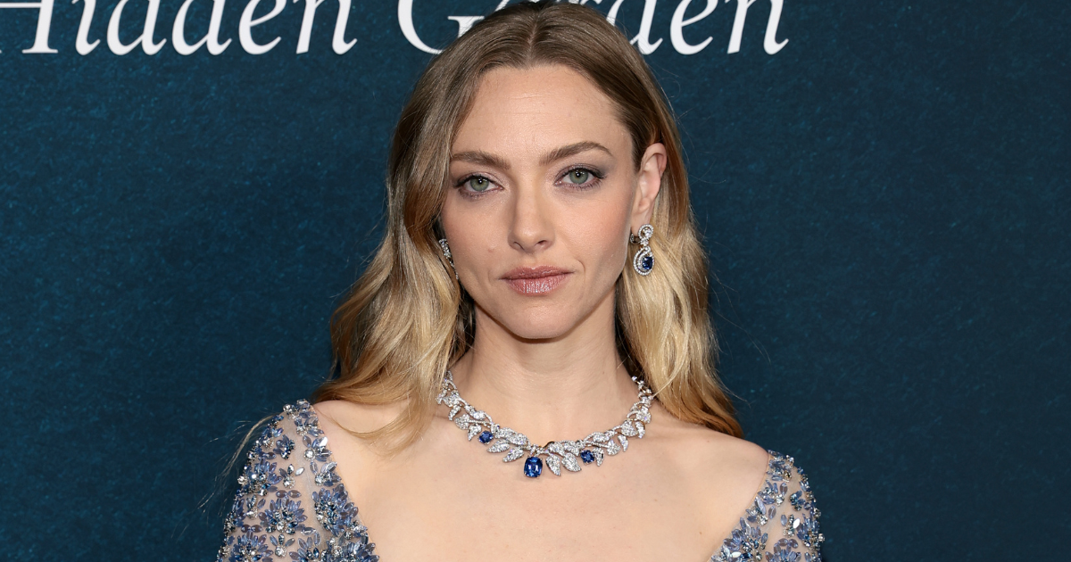 Amanda Seyfried's Oscar de la Renta Micro Minidress Is Fully See-Through