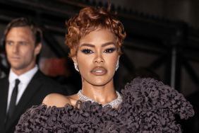 Teyana Taylor Wore Just a Massive Coat as a Dress to Tiffany & Co. Event