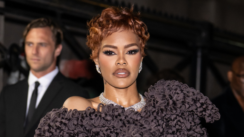 Teyana Taylor Wore Just a Massive Coat as a Dress to Tiffany & Co. Event