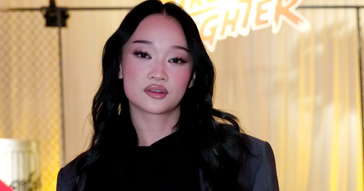 Callina Liang Mixes Edgy Crop Top With Blazer for Street Fighter Press