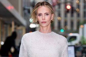 Charlize Theron's Bottega Veneta Top Is So See-Through Over Micro Miniskirt