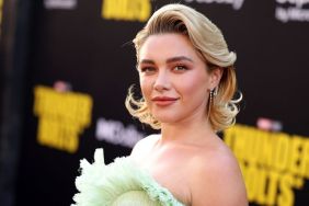 Florence Pugh Brings a Dangerously High Slit to Strapless Dress for Bvlgari