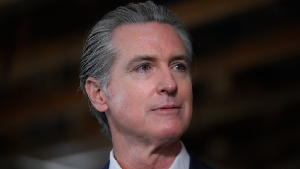Gavin Newsom Makes 2-Word Remark After Donald Trump Appears To Be Sleeping