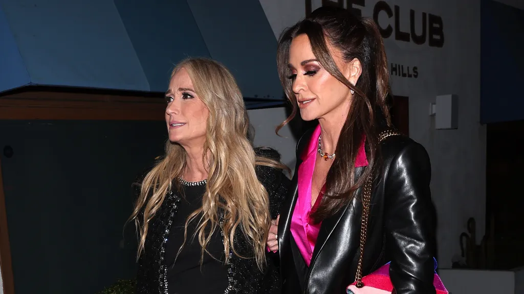Kim and Kyle Richards
