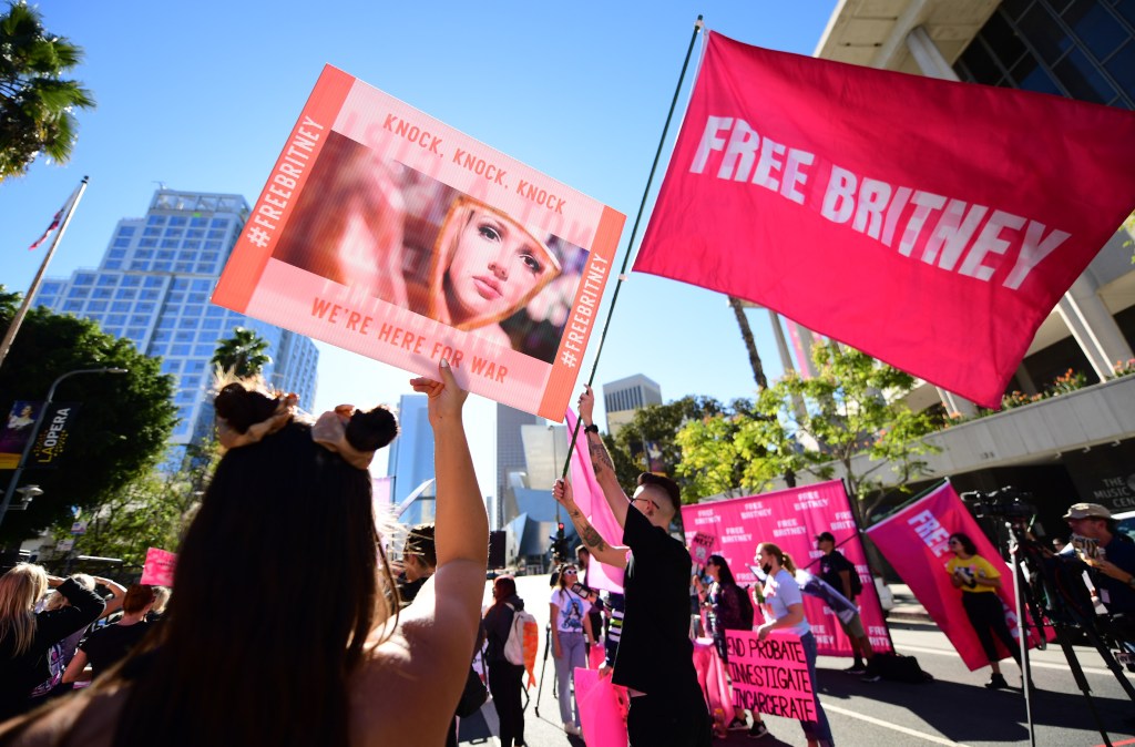 Britney Spears protest 
