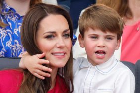 Kate Middleton and Prince Louis