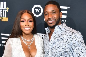 Drew Sidora ad Ralph Pittman attend the TV One Atlanta screening of 'Never Would Have Made It: The Marvin Sapp Story' at Regal Atlantic Station