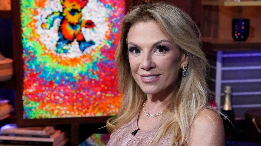 Ramona Singer in the Watch What Happens Live Clubhouse