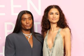 Zendaya with her stylist