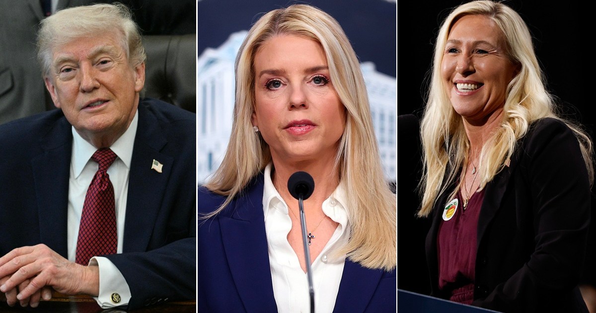 Donald Trump Allegedly Asked Pam Bondi Not to Release Epstein Files, Claims MTG