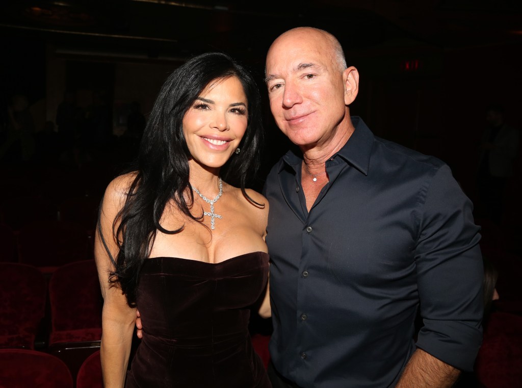 Lauren Sanchez and Jeff Bezos