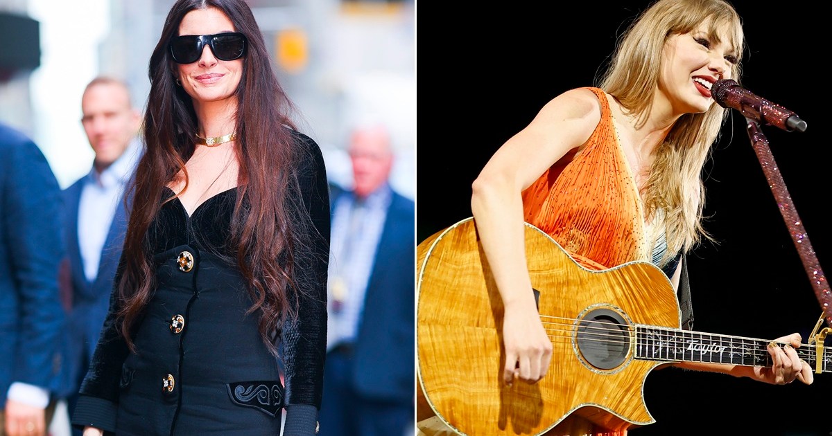 Anne Hathaway Recalls How ‘Magical’ Taylor Swift Made…
