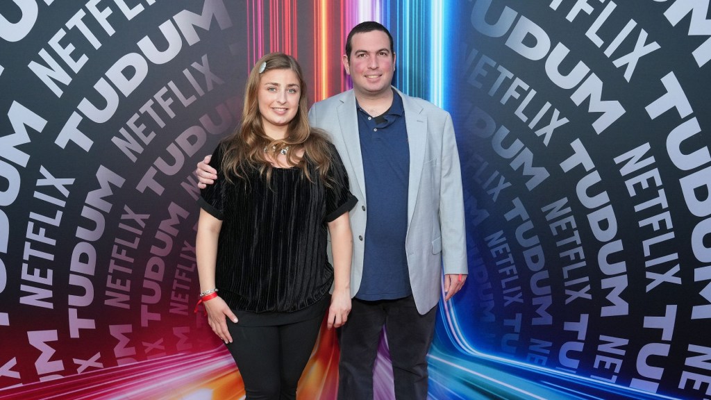 Abbey Romeo and David Isaacman