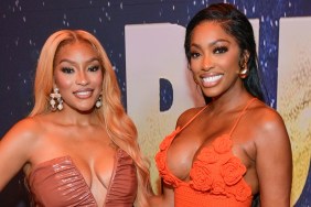Drew Sidora and Porsha Williams at the premiere of Run