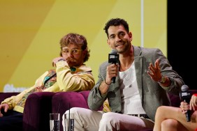 West Wilson and Jesse Solomon on stage at BravoCon 2025