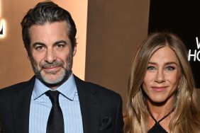 Jennifer Aniston with her current boyfriend