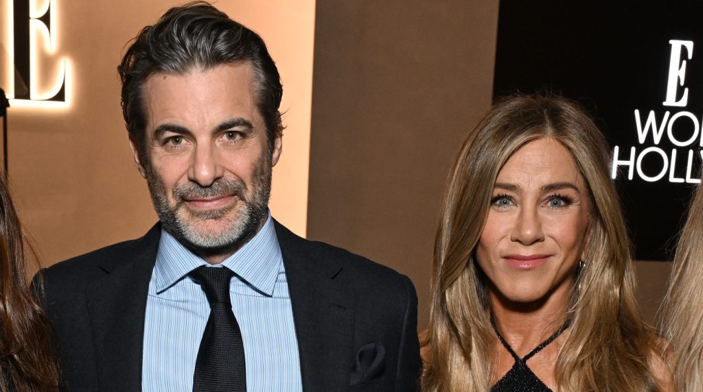 Jennifer Aniston with her current boyfriend