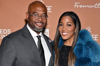 Toya Bush-Harris and Eugene Harris at the Married to Med Season 12 premiere party