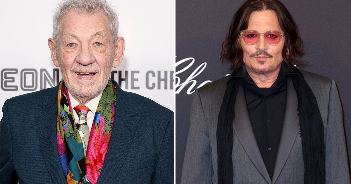Ian McKellen 'Fell in Love' With Johnny Depp for This Reason