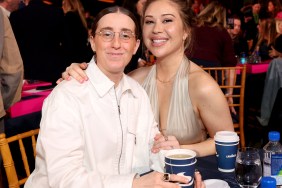 Robby Hoffman and Gabby Windey attend the 2026 Film Independent Spirit Awards at Hollywood Palladium
