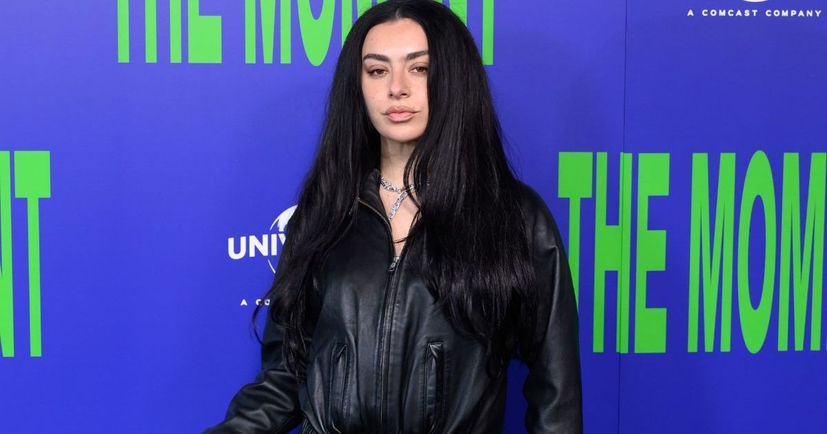 Charli XCX Leaves Her Plunging Top Undone for Movie Screening