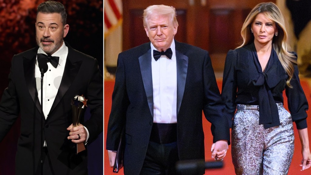 jimmy kimmel donald trump melania trump