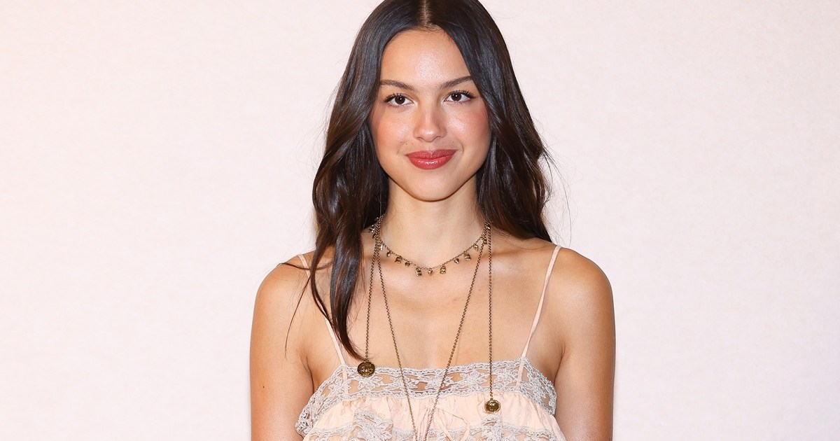 Olivia Rodrigo Wears Sheer Dress With a Daring Waist-High Slit