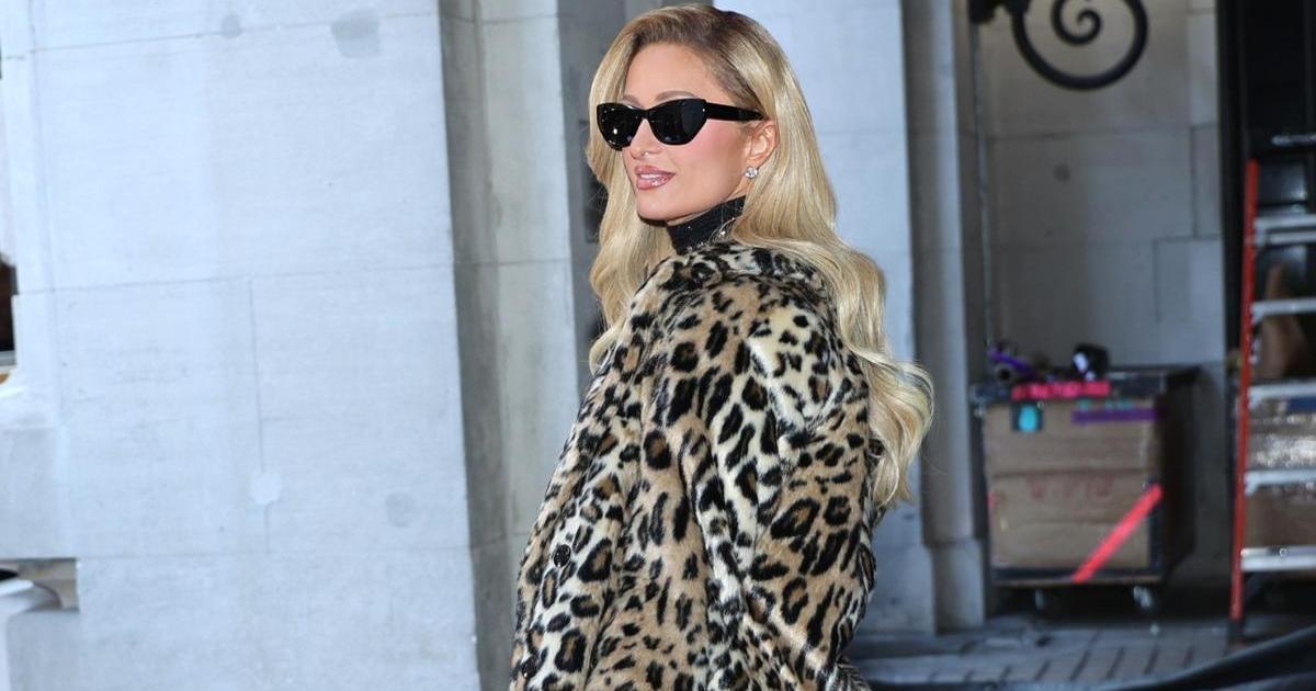 Paris Hilton Twins With Toddler Daughter for Easter Celebrations