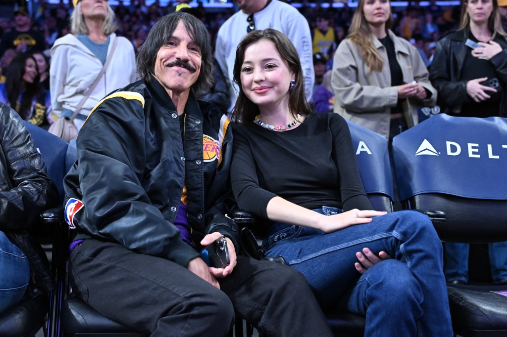 Anthony Kiedis and his girlfriend Eileen