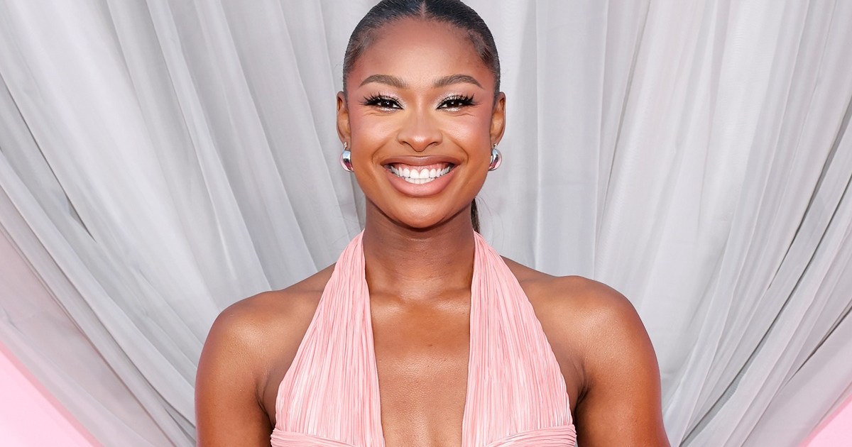 Coco Jones' Cult Gaia Dress' Neckline With Cutouts Dips Super Low