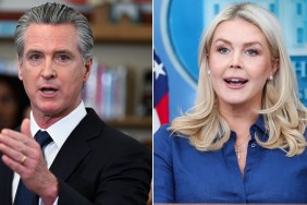 gavin newsom karoline leavitt